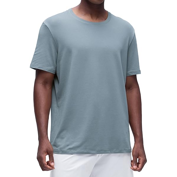 Amazon.com: CRZ YOGA Pima Cotton Long Sleee Shirts for Men